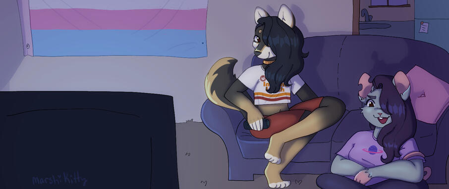 discord banner commissioned by shibavery, took 2 hours and 20 minutes